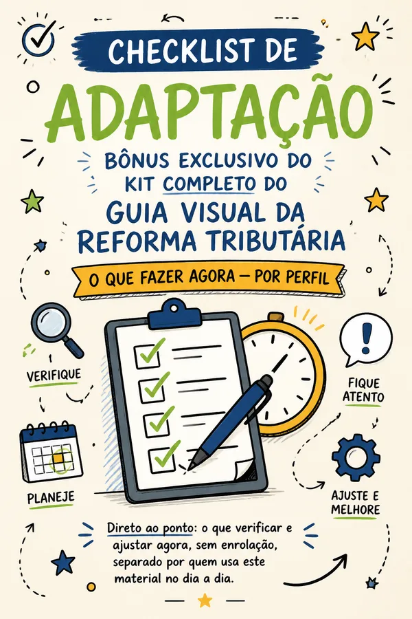 Capa do Checklist de Adaptação