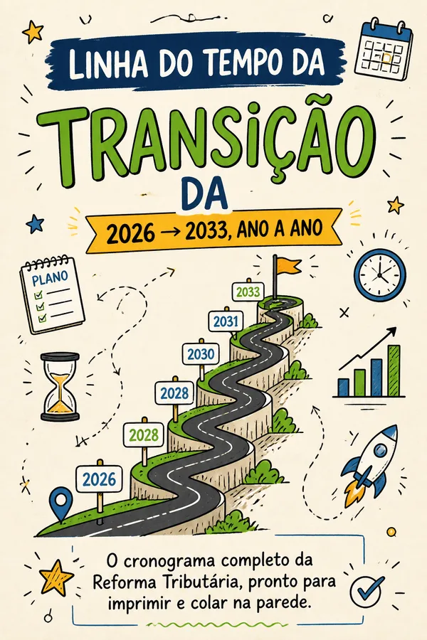 Capa da Linha do Tempo da Transição